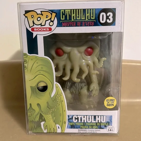 Funko Pop Cthulhu Master Of R’lyeh GITD - Picture 1 of 5